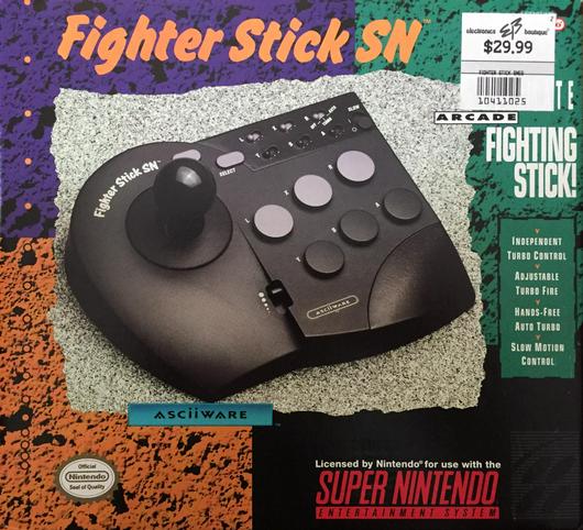 Fighter Stick SN Cover Art