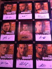 Matt Hughes Ufc Cards 2011 Topps UFC Title Shot Autographs Prices