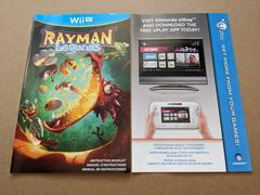 Manual And Insert - Front | Rayman Legends Wii U