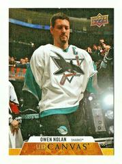 Owen Nolan #C245 Hockey Cards 2020 Upper Deck UD Canvas Prices