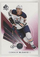 Connor McDavid [Limited Red] Hockey Cards 2017 SP Authentic Prices