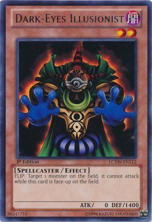 Dark-Eyes Illusionist [1st Edition] LCYW-EN112 YuGiOh Legendary Collection 3: Yugi's World Mega Pack