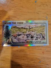 Mount Rainier National Park Baseball Cards 2022 Topps Allen & Ginter Chrome Inside the Park Minis Prices