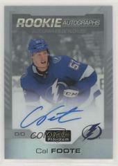 Cal Foote [Rainbow] Hockey Cards 2020 O Pee Chee Platinum Rookie Autographs Prices
