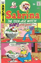 Sabrina, the Teenage Witch #25 (1975) Comic Books Sabrina the Teenage Witch Prices