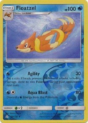 Floatzel [Reverse Holo] #36 Prices | Pokemon Ultra Prism | Pokemon Cards