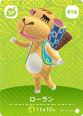Saharah #416 [Animal Crossing Series 5] Amiibo Cards Prices