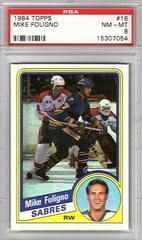 Mike Foligno Hockey Cards 1984 Topps Prices