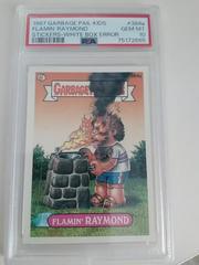 Flamin' Raymond [White Box Error] #384a 1987 Garbage Pail Kids Prices