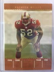 Patrick Willis #127 Football Cards 2007 Topps TX Exclusive Prices
