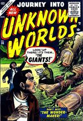 Journey into Unknown Worlds #36 (1955) Comic Books Journey Into Unknown Worlds Prices