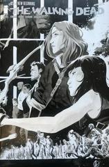 The Walking Dead [15th Anniversary Scalera Black White] #127 (2018) Comic Books Walking Dead Prices