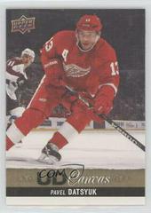 Pavel Datsyuk #C47 Hockey Cards 2013 Upper Deck Canvas Prices