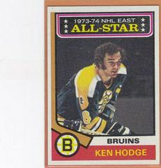 Ken Hodge #128 Hockey Cards 1974 Topps Prices