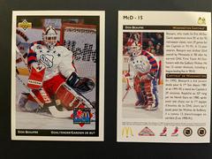 Don Beaupre #McD-15 Hockey Cards 1992 Upper Deck McDonald's All Stars Prices