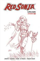 Red Sonja [Linsner Fiery Red] #10 (2022) Comic Books Red Sonja Prices