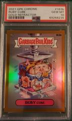RUBY CUBE [Gold] 2021 Garbage Pail Kids Chrome Prices