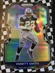 Emmitt Smith [Black and White Checker Prizm] Football Cards 2020 Panini Prizm Prices