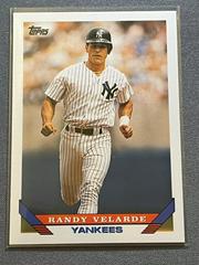 Randy Velarde Baseball Cards 1993 Topps Prices