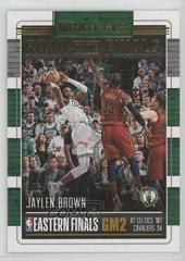 Jaylen Brown #67 Basketball Cards 2018 Panini Hoops Road to the Finals Prices