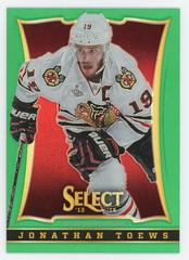 Jonathan Toews [Green Prizm] #2 Hockey Cards 2013 Panini Select Prices