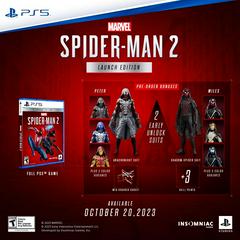 Contents | Marvel Spiderman 2 [Launch Edition] Playstation 5