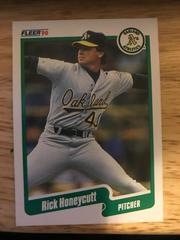 Rick Honeycutt #11 Baseball Cards 1990 Fleer Prices