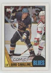 Gino Cavallini Hockey Cards 1987 Topps Prices