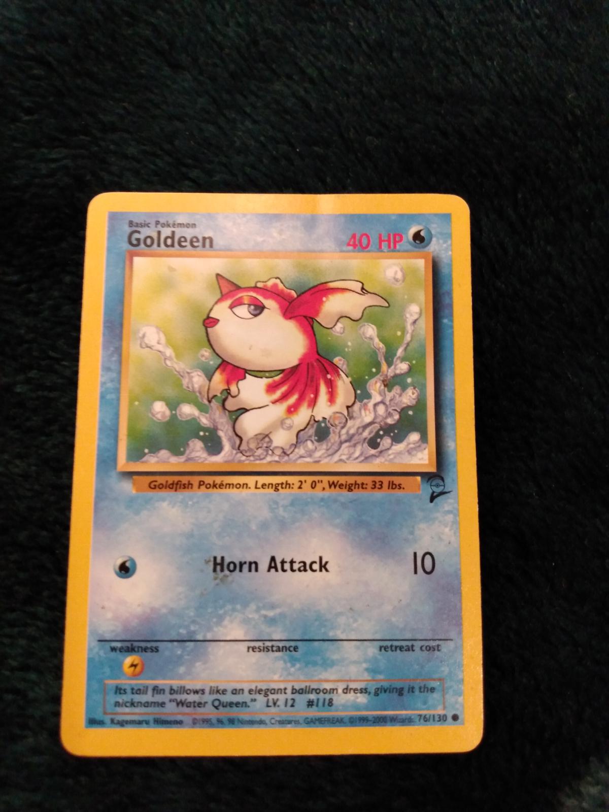 Goldeen | Ungraded | Pokemon Base Set 2