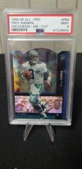 Troy Aikman [Die Cut] #PB9 Football Cards 1994 SP All Pro Holoviews Prices