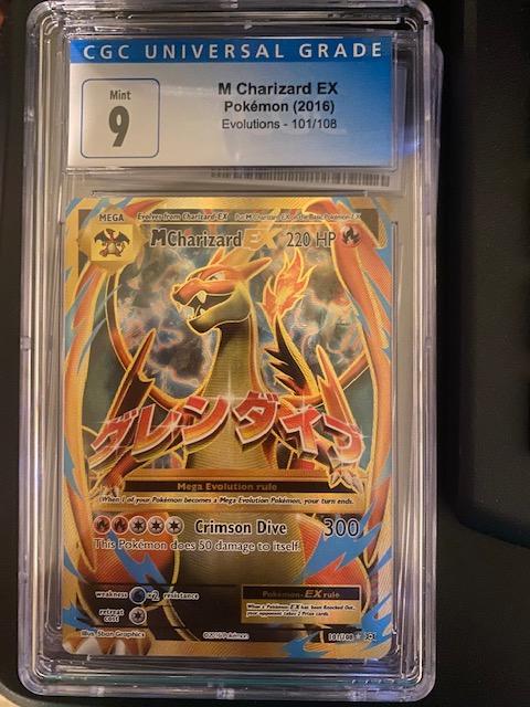 CGC outlets 9 M Charizard Ex