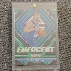 Luka Doncic [Green Prizm] Basketball Cards 2018 Panini Prizm Emergent Prices