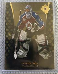 Patrick Roy [Onyx Black] #92 Hockey Cards 2020 Ultimate Collection Prices