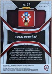 Back | Ivan Perisic [Red] Soccer Cards 2022 Panini Prizm World Cup