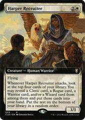 Harper Recruiter [Extended Art] Magic Commander Legends: Battle for Baldur's Gate Prices