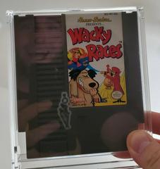 Cartridge Front In Protective Case | Wacky Races NES