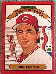 John Franco #14 Baseball Cards 1990 Panini Donruss Diamond Kings Prices
