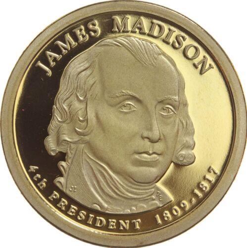 2007 S [JAMES MADISON PROOF] Coins Presidential Dollar