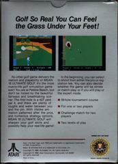 Mean 18 Golf - Back | Mean 18 Ultimate Golf Atari 7800