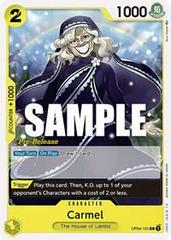 Carmel [Pre-Release] OP04-101 One Piece Kingdoms of Intrigue Prices