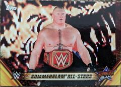 Brock Lesnar #MSS-5 Wrestling Cards 2019 Topps WWE SummerSlam All Stars Prices