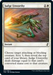 Judge Unworthy [Foil] Magic Time Spiral Remastered Prices