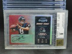 David Carr [Autograph] Football Cards 2002 Playoff Contenders Prices
