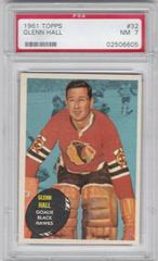 Glenn Hall #32 Hockey Cards 1961 Topps Prices