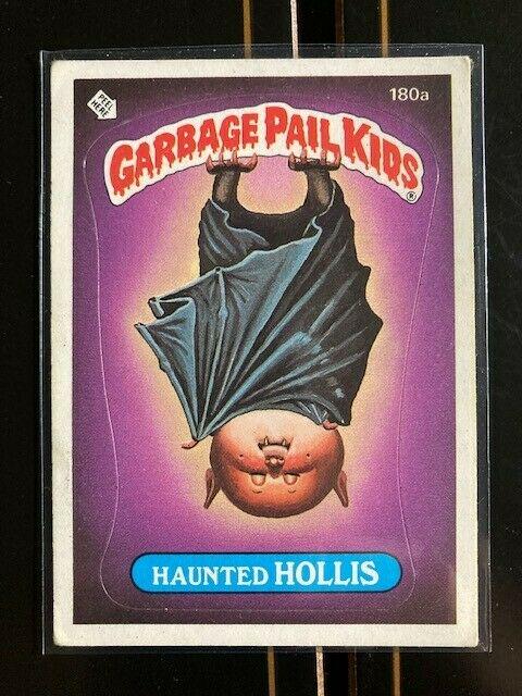 Haunted HOLLIS #180a 1986 Garbage Pail Kids