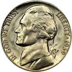 1939 D [REV OF 1940] Coins Jefferson Nickel Prices