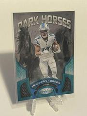 Amon Ra St. Brown [Teal] #DH-14 Football Cards 2022 Panini Certified Dark Horses Prices