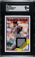 Gerrit Cole #88R-GC Baseball Cards 2023 Topps Series 1 1988 35th Anniversary Relics Prices