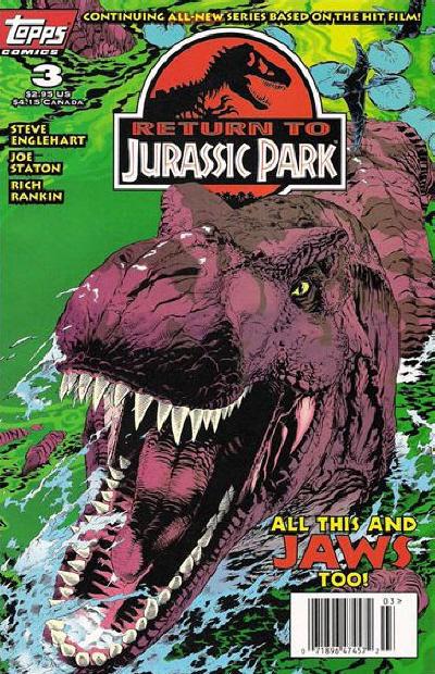 Return to Jurassic Park #3 (1995) Comic Books Return to Jurassic Park