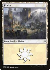 Plains [Foil] Magic War of the Spark Prices